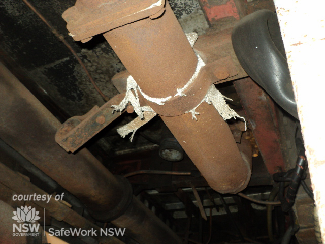 Asbestos containing rope & gaskets