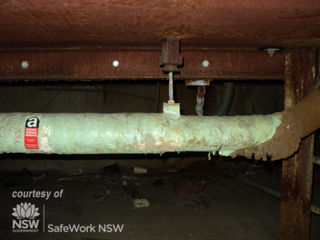 Pipe Lagging in poor condition