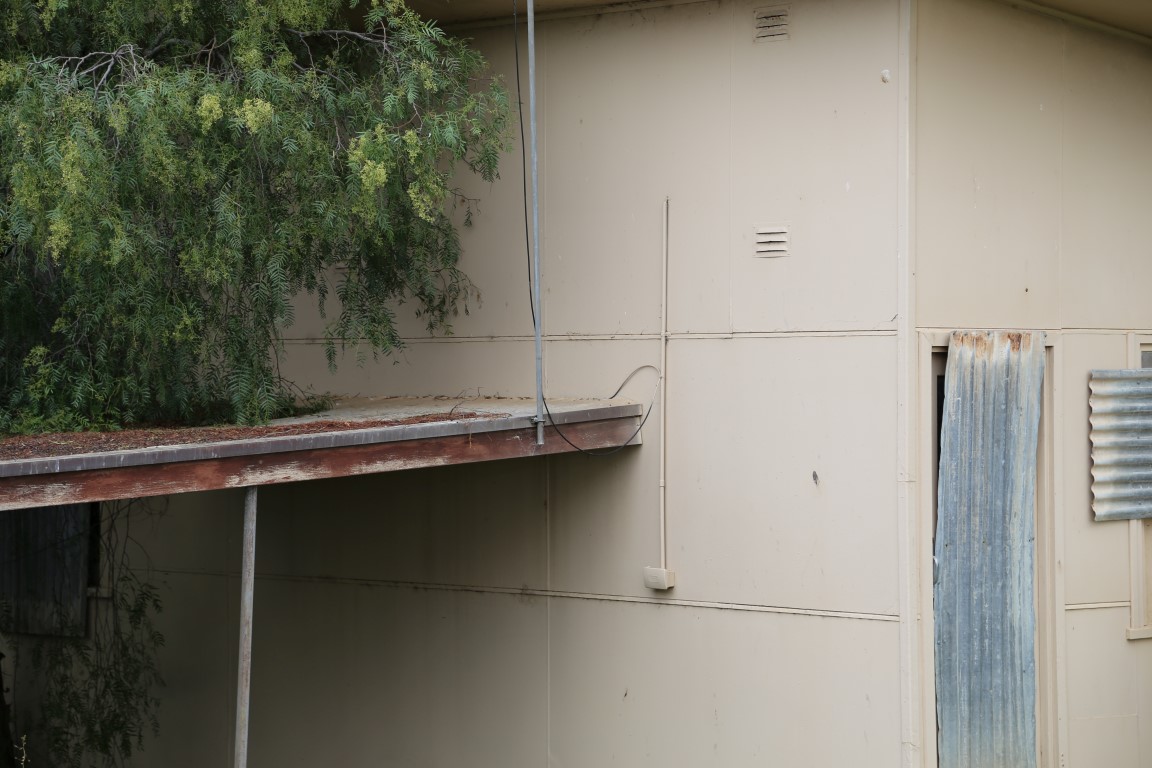 Exterior Joining Strips on AC cement wall 