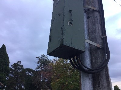 Street lighting choke box in-situ 